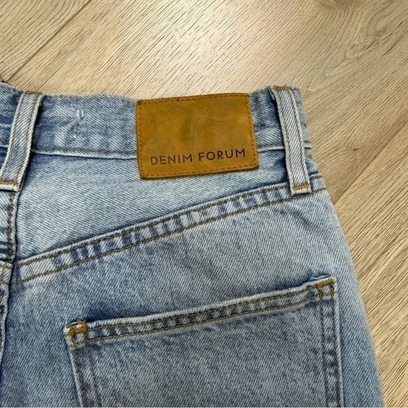 Denim Forum Joni High Rise Loose Jeans Size 23 Aritzia #81771 - Picture 4 of 11